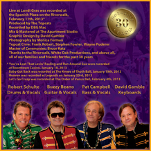 Lundi Gras Back Cover